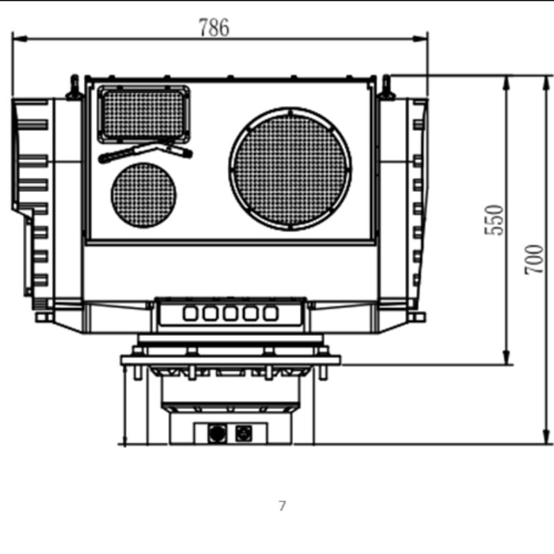 Intelligent electro-optical system-SF560 Newwork Camera