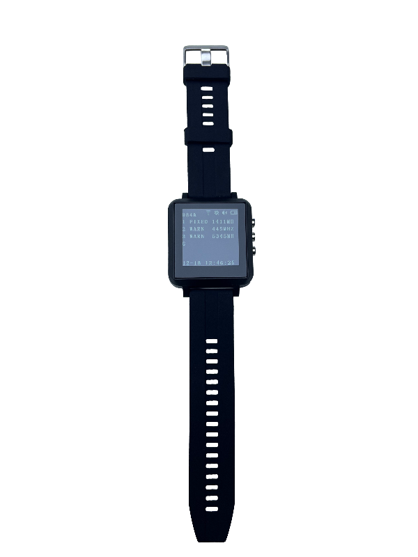 SDFR400-E(A) Portable Drone Detection and Wrist Watch Alert Coordination Device