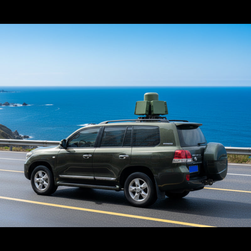 Vehicle-Mounted Drone Detection and Defense